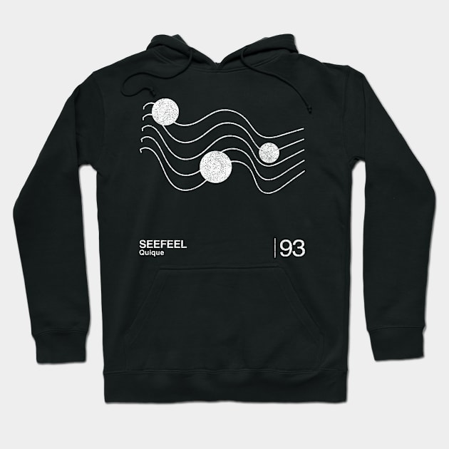 Quique / Minimalist Graphic Artwork Fan Design Hoodie by saudade